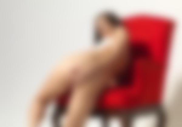 Image #9 from the gallery Elvira red chair part2